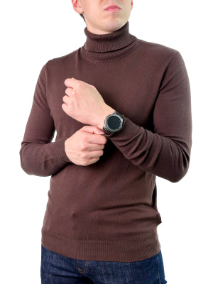 Водолазка мужская (4201) (Коричневый, L)