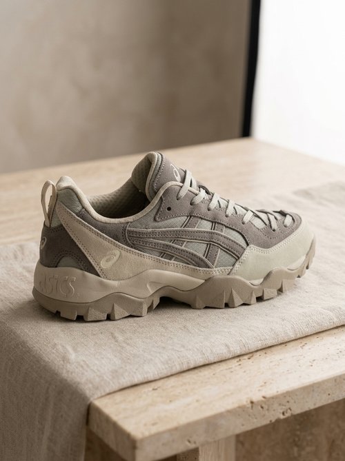 Кроссовки Asics GEL- PICKAX "Beige/Grey" (600-5)