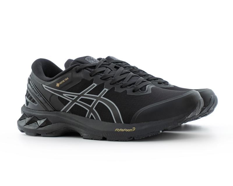 Кроссовки ASICS Gel-Kayano 27 Termo "Black/Grey" (М647-1) [ВС]