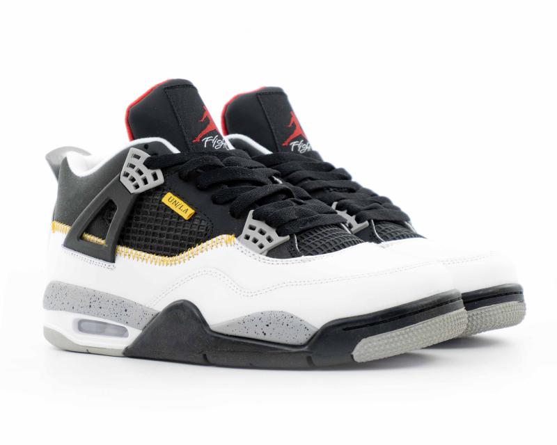 Кроссовки Union LA x Air Jordan 4 Retro "Black/White" (G5003-42)