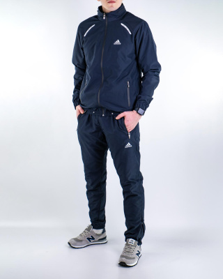 Костюм спортивный Adidas (6024)) (XXXL, Синий, 60 (3XL))