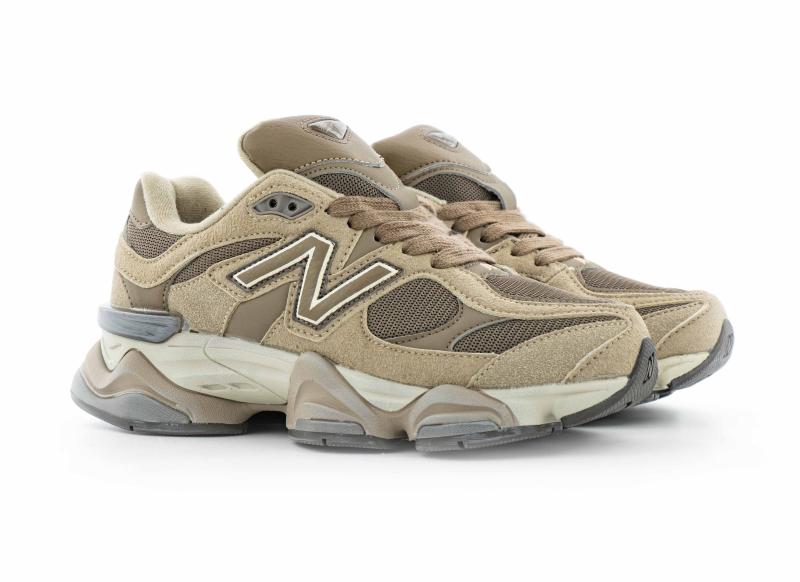 Кроссовки New Balance 9060 "Mushroom Brown" (W90-1)