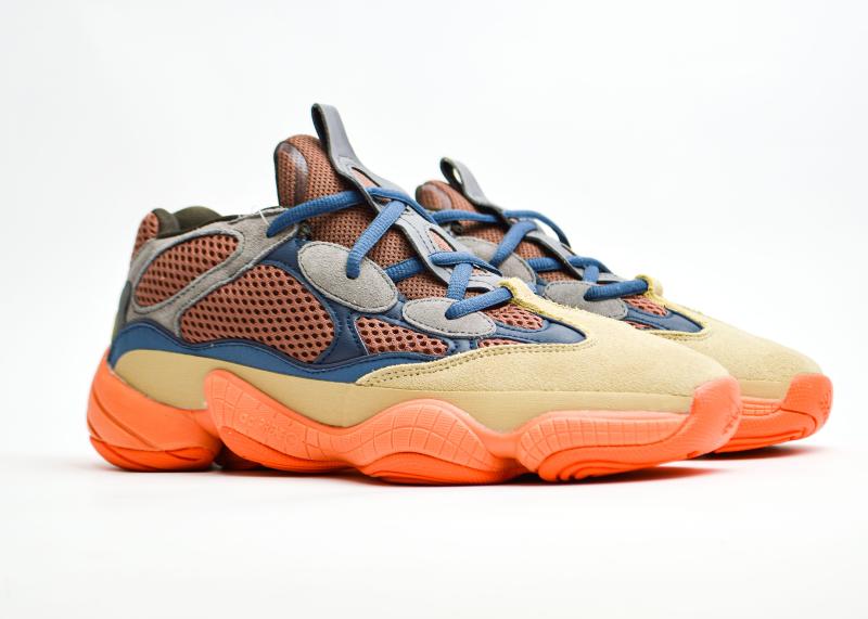 Кроссовки Adidas Yeezy 500 "Enflame" (8048-6) [ВС]