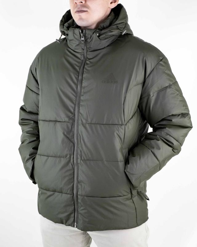 Куртка зимняя Adidas с капюшоном (5303))