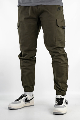 Спортивные брюки-джоггеры Nike (1649) (6XL, Хаки)