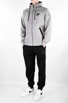 Спортивный костюм Nike (8863) (Светло-серый, M)