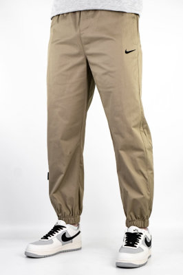 Брюки спортивные мужские Nike (1808) (M, Бежевый)