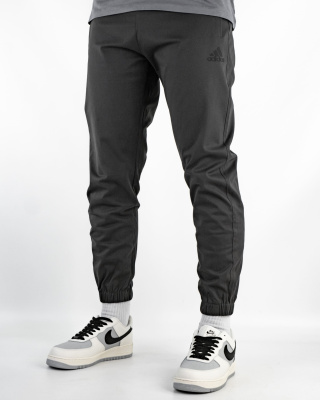 Брюки спортивные мужские Adidas (1652) (M, Темно-серый)