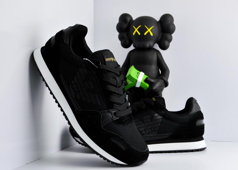 Кроссовки Armani черн. (790014) [СС]