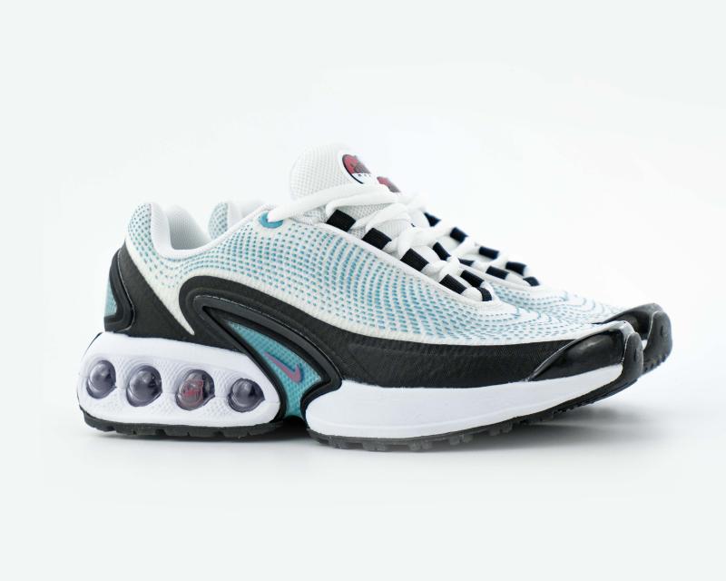 Кроссовки Nike Air Max DN “Black/White/Green” (WND-12)