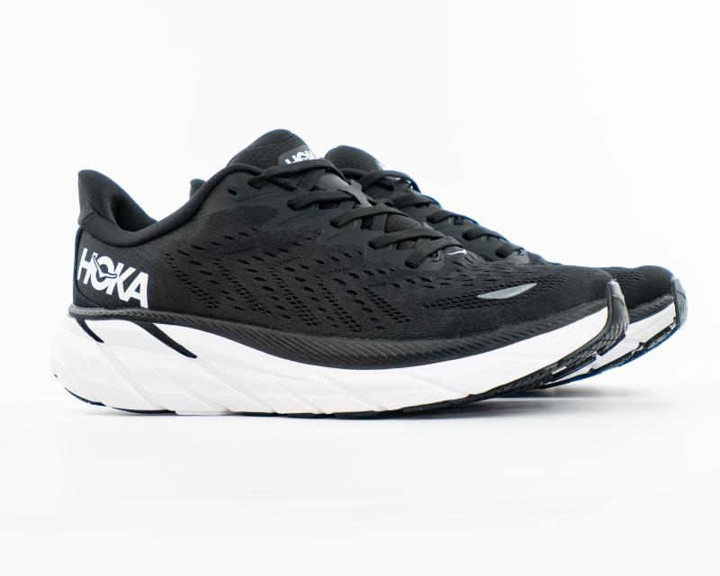 Кроссовки HOKA CLIFTON 8 "Black/White" (701-2) [АС]