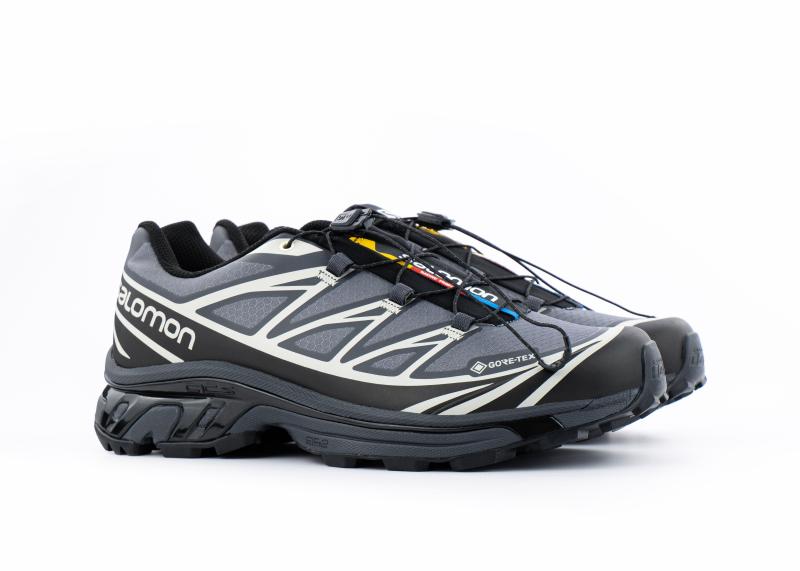 Кроссовки Salomon XT-6 GTX "Black/Ebony/Lunar Rock" (4800-3) [АС]