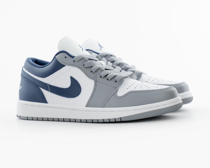 Кроссовки Nike Air Jordan 1 Low "Stealth French Blue" (М5526-50) [СС]