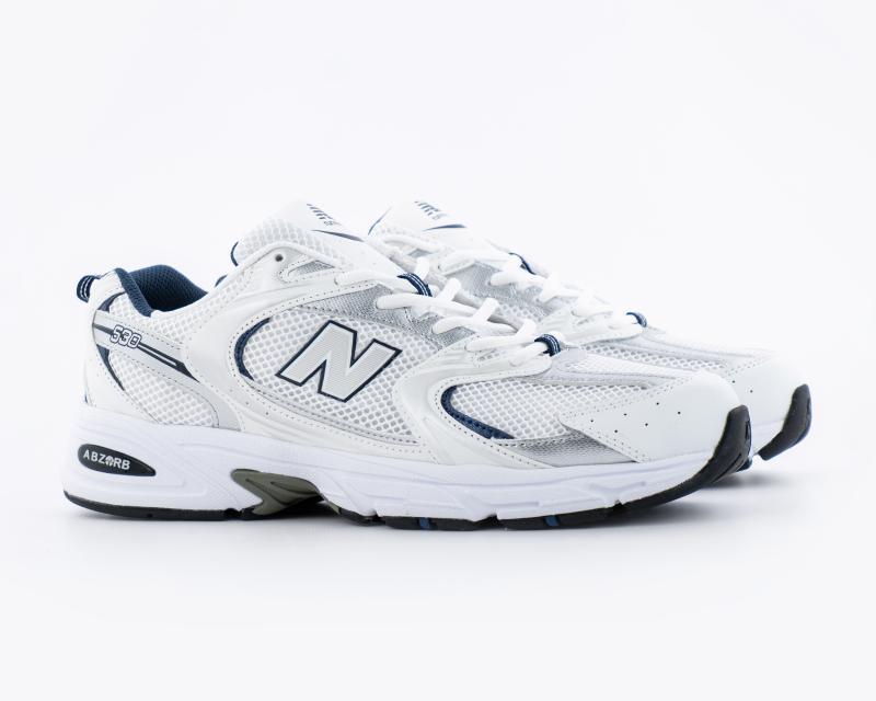 Кроссовки New Balance 530 "White Silver Navy" (G530-6) [АА]