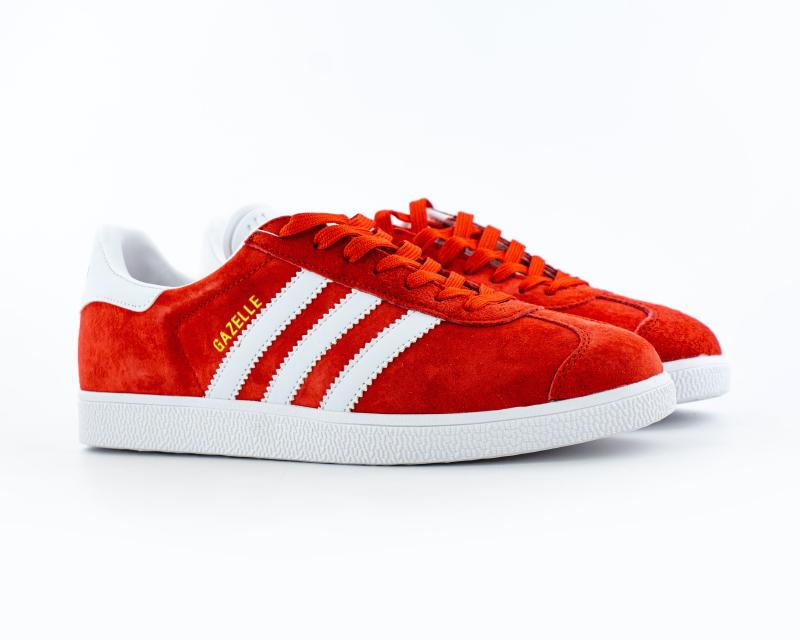 Кроссовки Adidas Gazelle "Collegiate Burgundy White" (045-6)