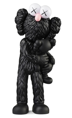 Статуэтка Улица Сезам с Kaws на руках (21036783) (Чёрный)