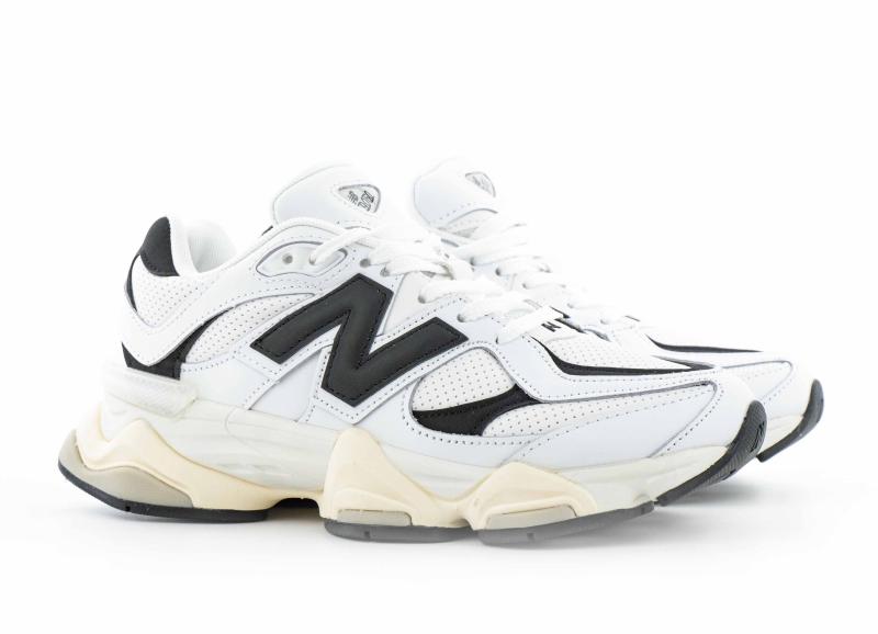Кроссовки New Balance 9060 White Black (W087-20)