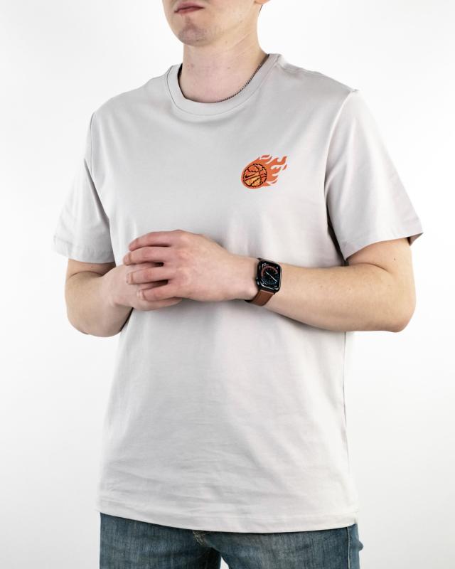 Футболка Nike с эмблемой "огненный мяч" (21039162)