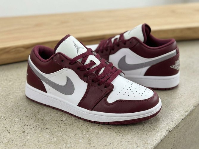 Кроссовки Nike Air Jordan 1 Low "Cherrywood Red" (5526-49)