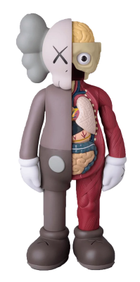 Игрушка Kaws стоячая анатомическая 37см (21036773) (Коричневый)