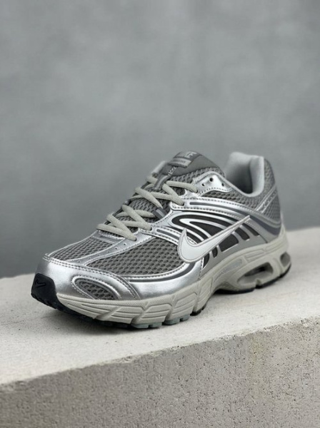 Кроссовки Nike Air Max Moto 2K "Metallic Silver" (933-3)
