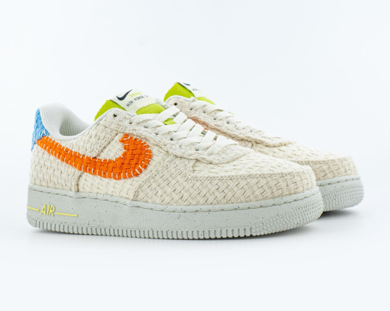 Кроссовки Nike Air Force 1 Low 07 Next "Nature Hemp" (630-11)