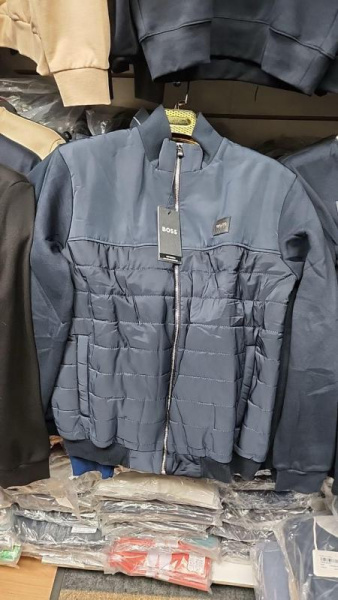 Кофта тёплая на замке Hugo Boss (6210)