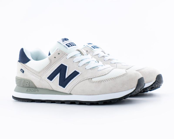 Кроссовки New Balance 574 "Grey/Dk.Blue" (510-57) [ВС]