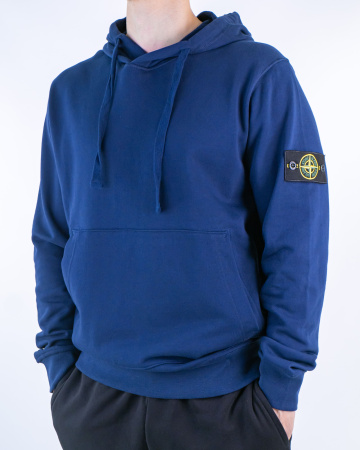 Худи Stone Island (КР-si-3000) (XL, Синий)