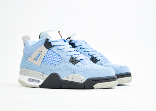 Кроссовки Nike Air Jordan 4 Retro "University Blue" (5003-47) [ВС]