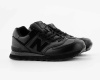 Кроссовки New Balance 574 Leather "Triple Black" (6005-4) [СС]