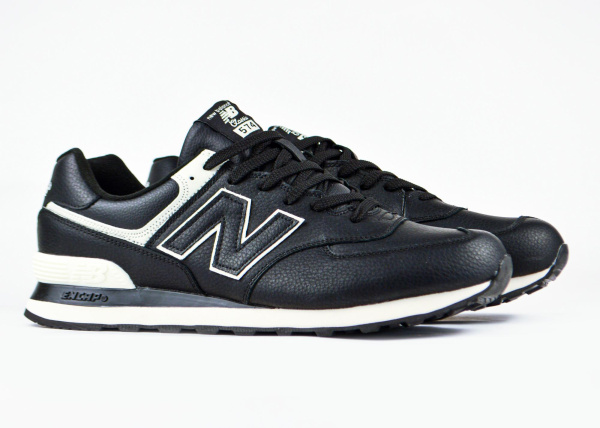 Кроссовки New Balance 574 "Black/White" (891-1) [ВС]