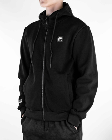 Ветровка утепленная с капюшоном мужская Nike (9565)