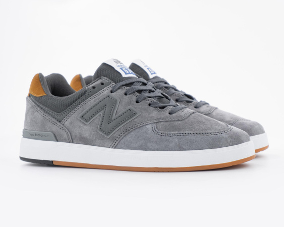 Кроссовки New Balance CT574 "Grey/White/Brown" (6002-4) [АА]