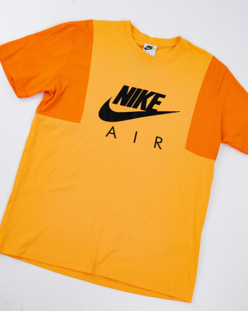 Футболка Nike с надписью AIR на груди (21037360) (Оранжевый, XXL)