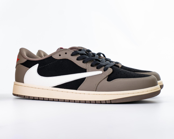 Кроссовки Travis Scott x Air Jordan 1 Low "Mocha" (G5029-1) [АС]