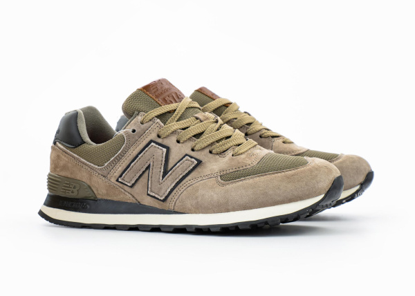 Кроссовки New Balance 574 "Khaki" (417-2) [АВ]