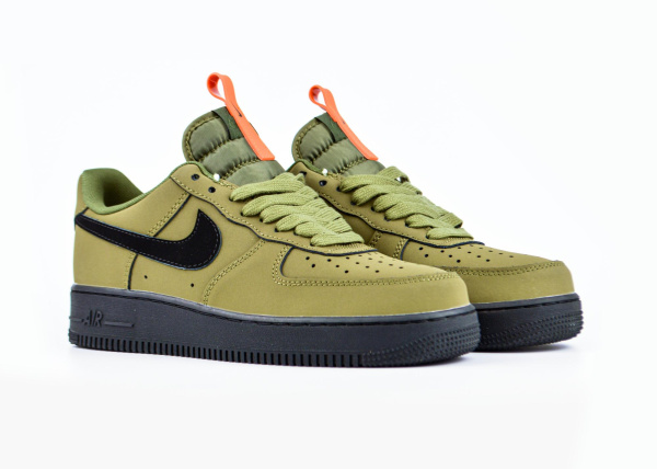 Кроссовки Nike Air Force 1 "Olive" (9501-3) [ВС]