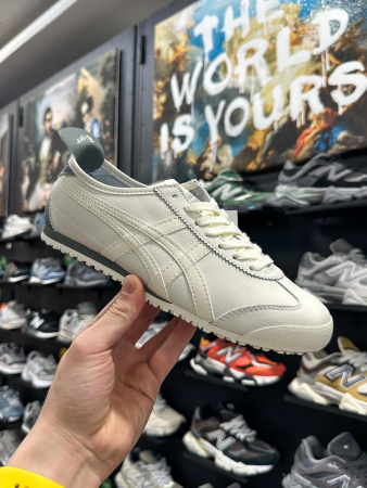 Кроссовки Onitsuka Tiger Mexico 66 GDX "White Black" (М3000-4)