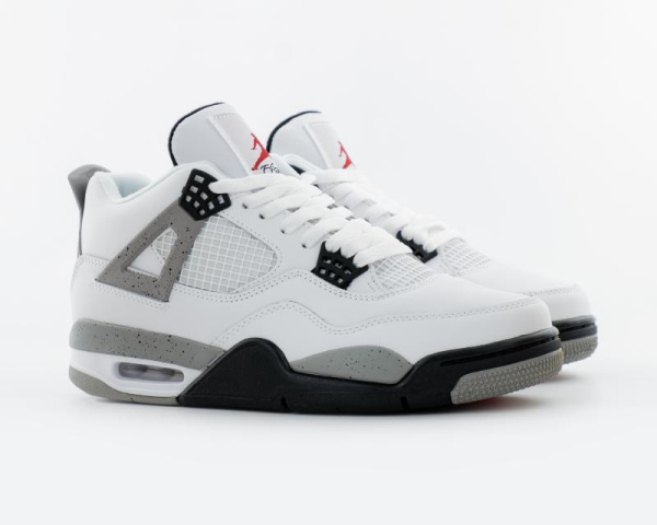 Кроссовки Nike Air Jordan 4 Retro "White Cement 2012" (5003-12) [ВА]