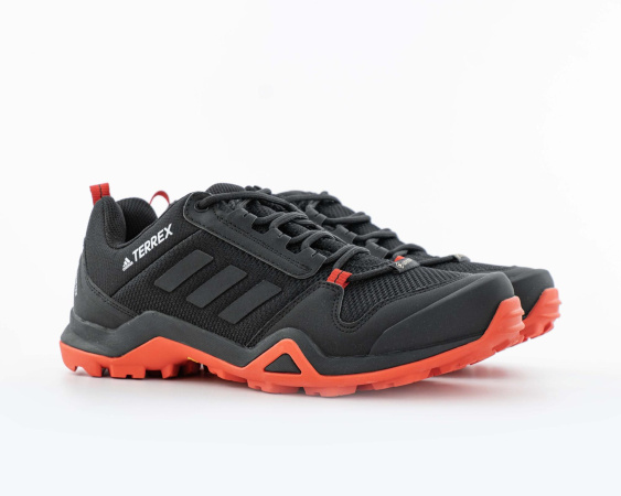 Кроссовки Adidas Terrex AX3 GTX "Core Black/Carbon/Active Orange" (4022-3) [СС]