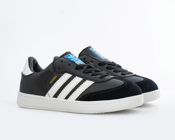 Детские кроссовки Adidas Samba Team "Juventus" (С608-1)