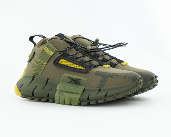 Кроссовки Reebok Zig Kinetica Edge "Army Green" (W998-5) [СС]