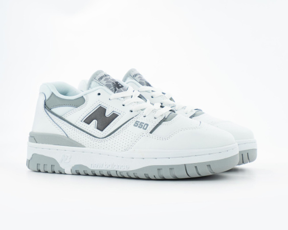 Кроссовки Aimé Leon Dore x New Balance 550 Silver (Q3-6) [СС]