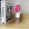 Статуэтка интерьерная Balloon Dog стоячая (Без подноса, Розовый)