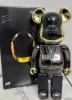 Интерактивные игрушки фигурки Bearbrick (Daft Punk Gold 400% 28см)