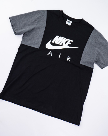 Футболка Nike с надписью AIR на груди (21037360) (Чёрный, S)