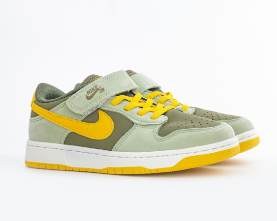 Детские кроссовки Nike Dunk Low "Dusty Olive" (С530-12) (31, 31 (19,5 см))