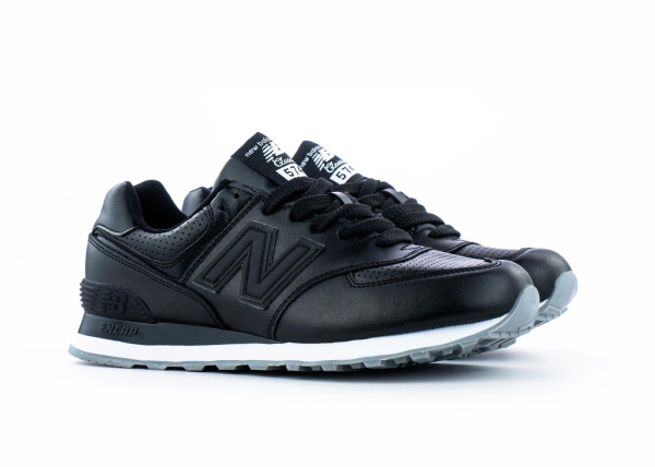 Кроссовки New Balance 574 "Black/White" (889-27) [ВС]