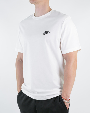 Футболка мужская Nike (Ts-N-2020) (S, Белый)
